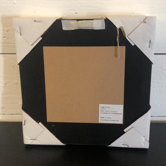 Modern Natural Agate Stone Slice Shadow Box Collection Wall Art 8" x 8" - Picture 6 of 7